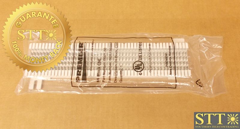 66M1-50 PREMIER 66 BLOCK C5E 0000156599 - NEW - 90 - DAY WARRANTY