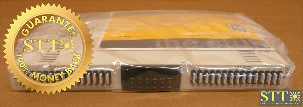 HPGMT15 TELECT 100A DUAL-FEED 15/15 GMT, ±24V/-48 - NEW - 90 - DAY WARRANTY