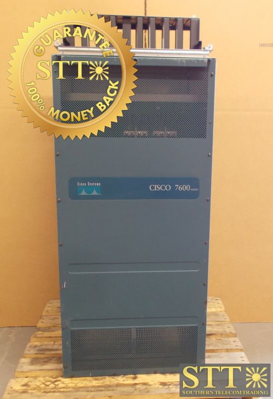 CISCO7609 68-1895-05 9 SLOT ROUTER CHASSIS 800-22612-05 	IPMGZ10ARA WITH FANS - USED - 90 DAY WARRANTY