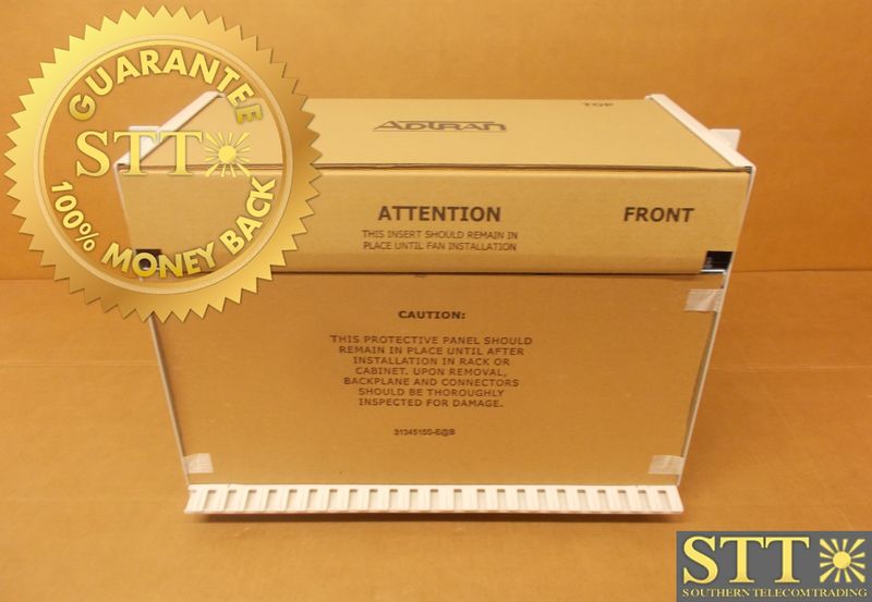 1187001G1 ADTRAN TOTAL ACCESS 5000 ANSI CHASSIS 23 INCH BVM2V10GRB NEW - 90 DAY WARRANTY