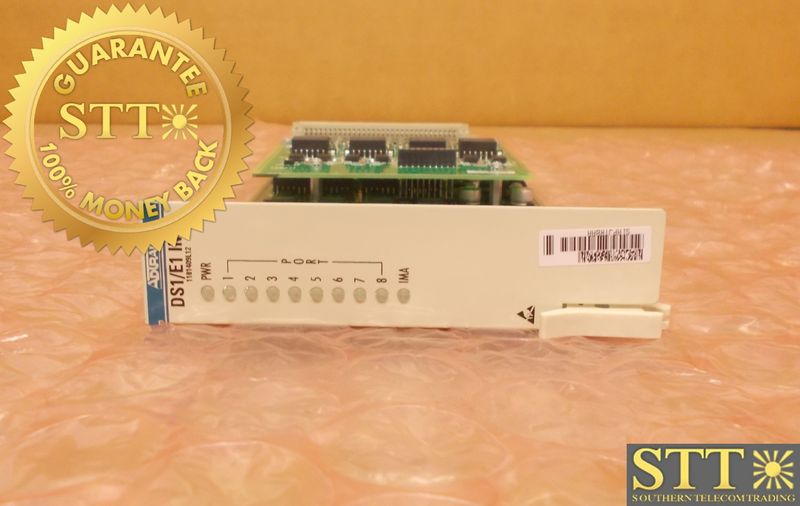 1181409L12 ADTRAN OCTAL DS1/E1 IMA CARD SIAPJTRBAA USED - 90 DAY WARRANTY