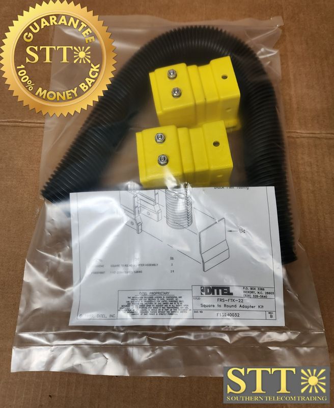 FRS-FTK-22 DITEL SQUARE TO ROUND ADAPTER KIT - NEW - 90 DAY-WARRANTY