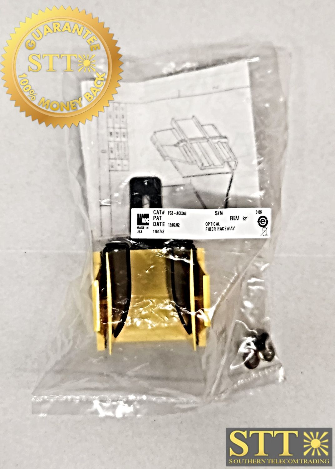 FGS-ACC063 COMMSCOPE / TE / ADC 2x2 TO 2x1IN REDUCER NEW - 1 YEAR WARRANTY