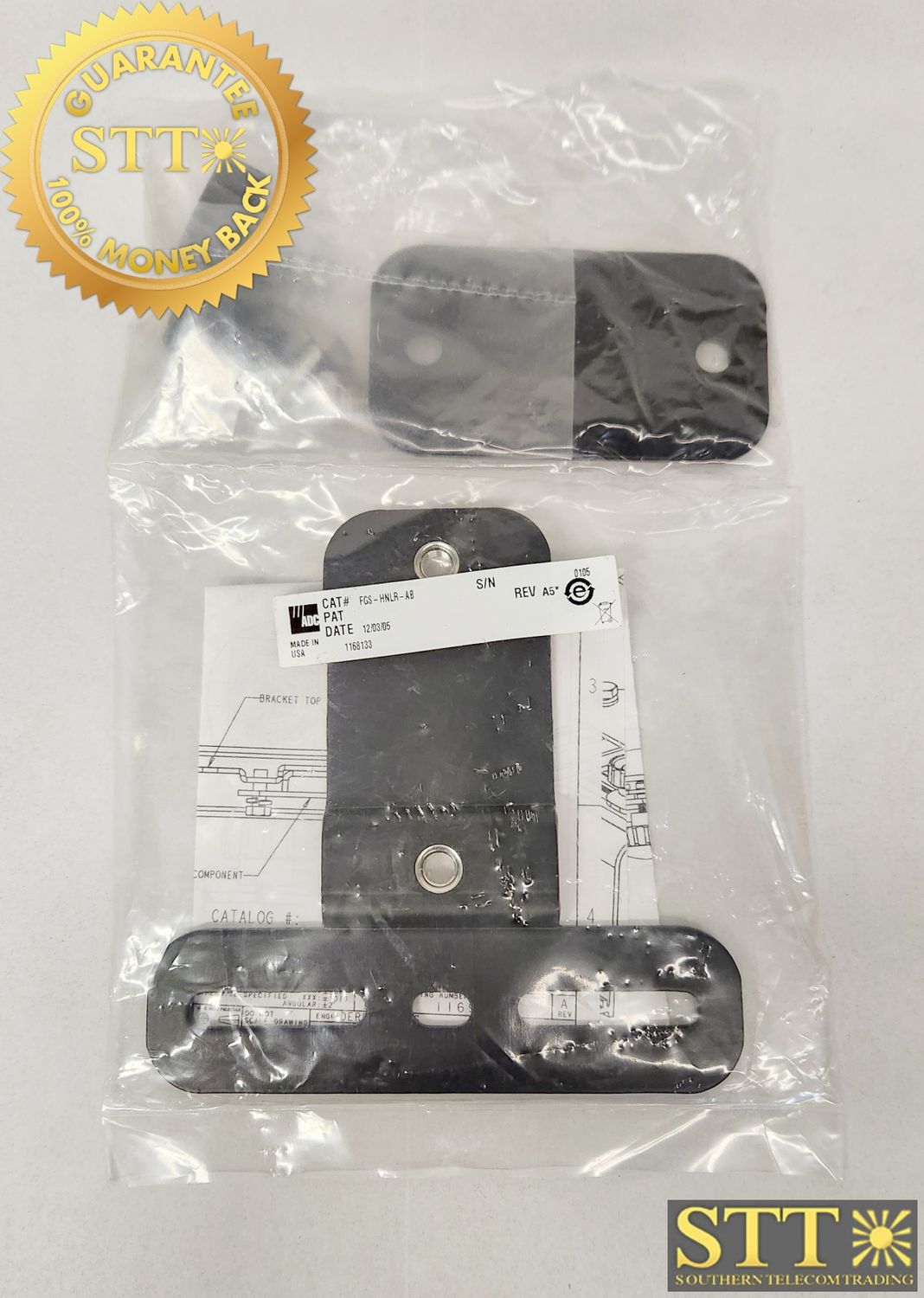 FGS-HNLR-AB COMMSCOPE / TE / ADC LADDER RACK CENTER SUPPORT BRACKET KIT NEW - 1 YEAR WARRANTY