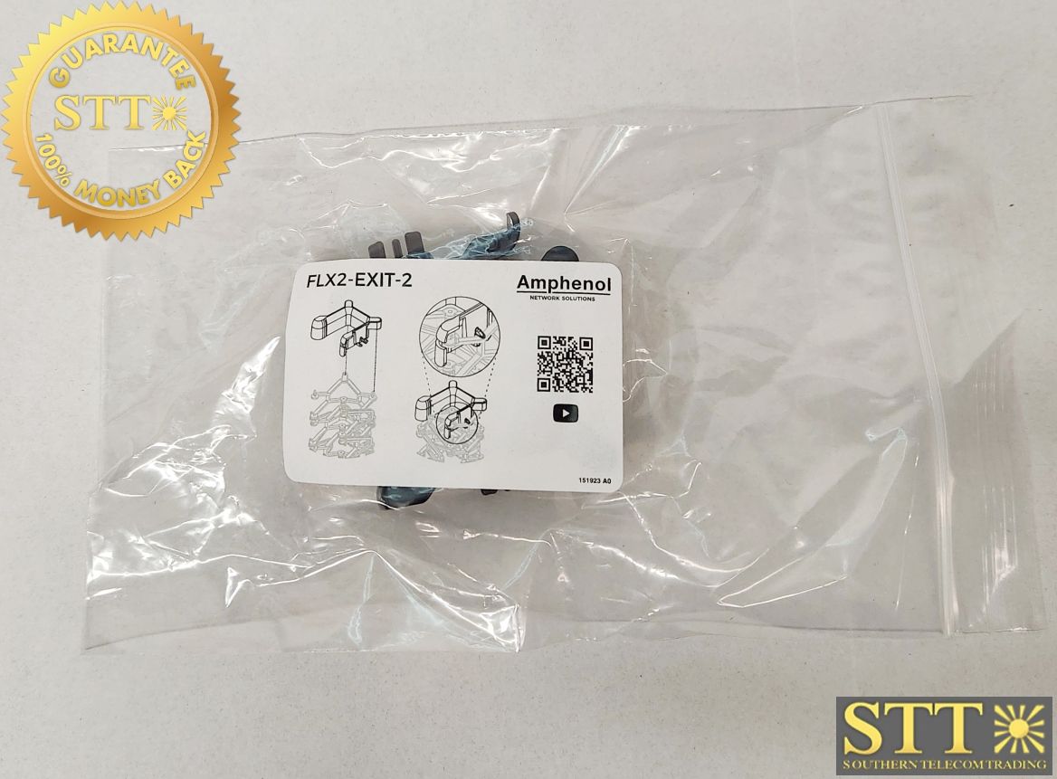 FLX2-EXIT-2 AMPHENOL 2&quot; FLEXTRAX EXIT (2 PACK) - NEW - 90-DAY WARRANTY