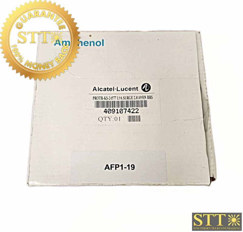 AFP1-19 AMPHENOL	SURGE ARRESTER 650-2200MHz 7/16M-7/16FBH- NEW - 90-DAY WARRANTY