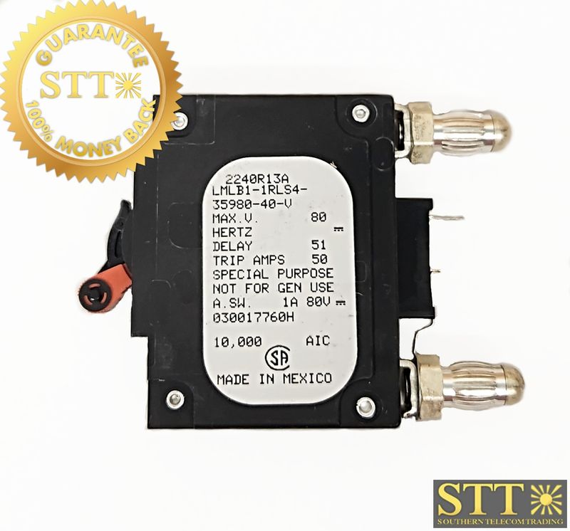 LMLB1-1RLS4-35980-40-V AIRPAX 40 AMP BULLET BREAKER - NEW - 90 DAY WARRANTY