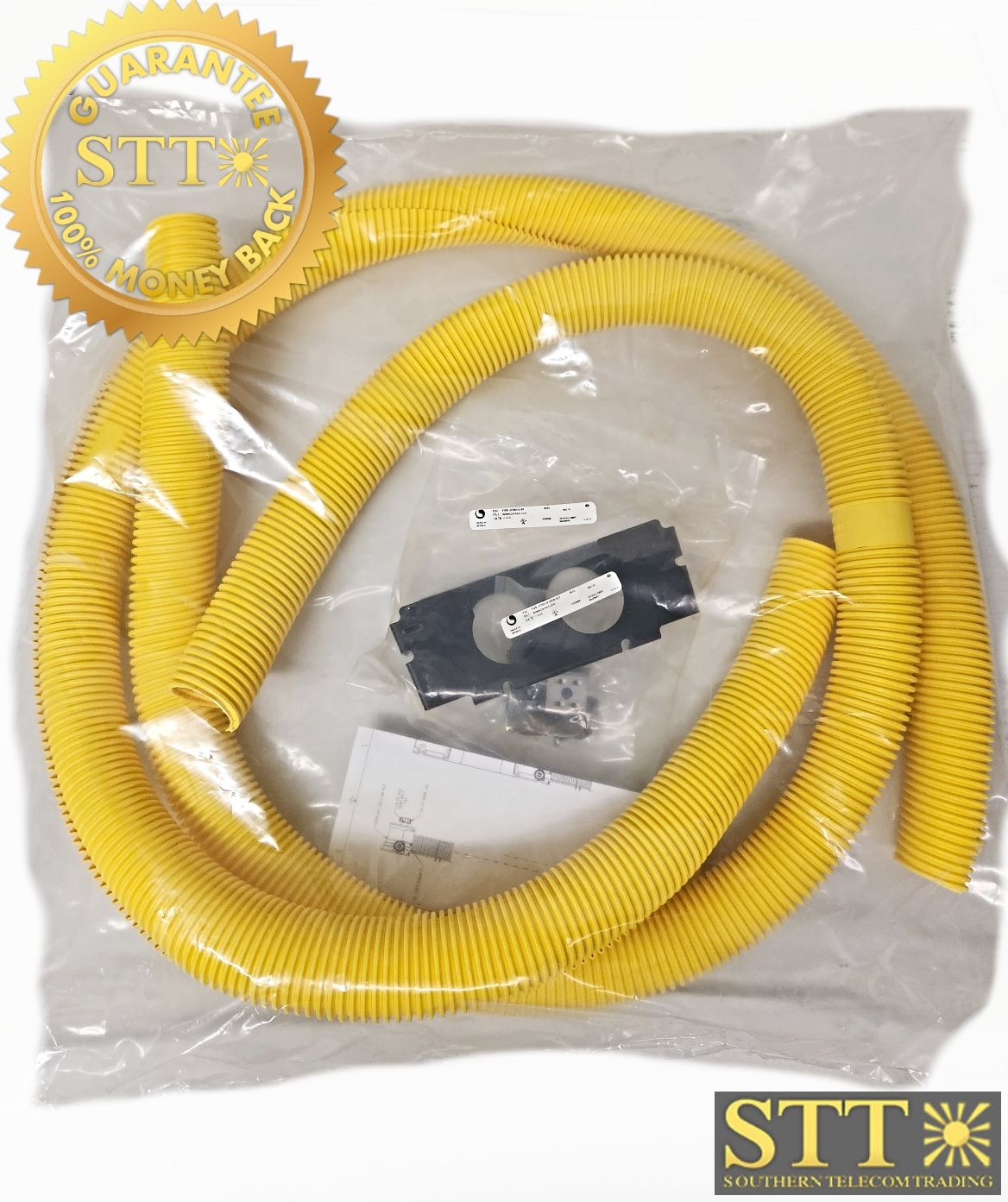 FGS-KT03-G-5F COMMSCOPE / TE / ADC 2&quot;X6&quot; END CAP W/2 2&quot; FLX TUB 5FT NEW - 1 YEAR WARRANTY