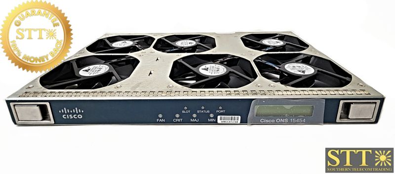 15454-CC-FTA CISCO V02 15454 ANSI FAN TRAY 800-27558-02 WMUCATLFAB REF - 90-DAY WARRANTY