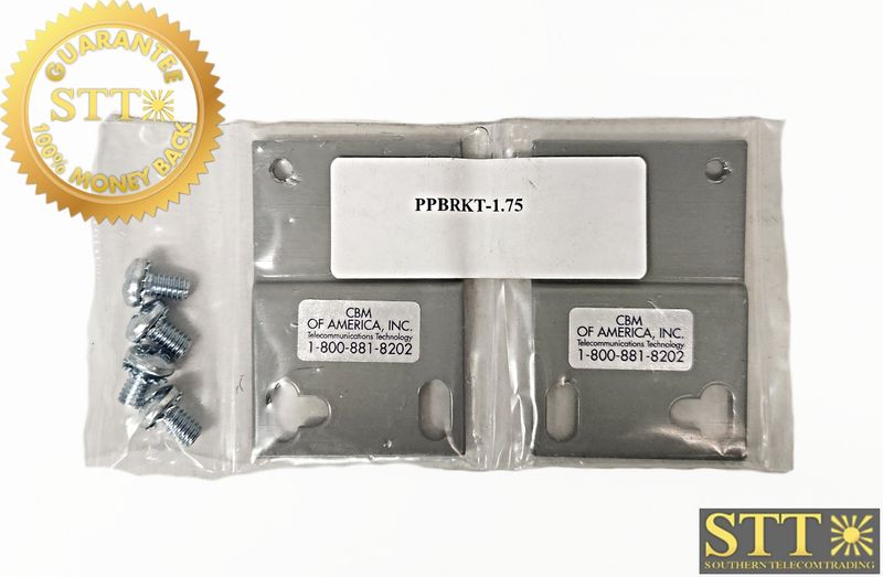 PPBRKT-1.75 CBM RACK EXTENDER BRAKETS 19&quot; TO 23&quot; 1RU GRAY - NEW - 90 - DAY WARRANTY