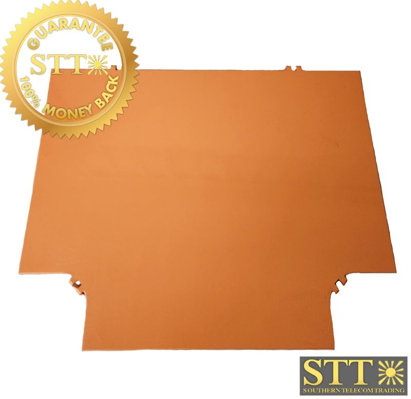 FGSO-SHRT-F COMMSCOPE / TE / ADC 12 INCH HORIZONTAL T SNAP-ON COVER ORANGE NEW - 1 YEAR WARRANTY