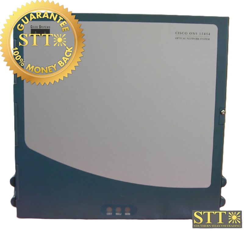 15454-SA-HD CISCO 15454 NEBS3 10G CHASSIS	WOM3310LRA REFURBISHED - 90 DAY WARRANTY