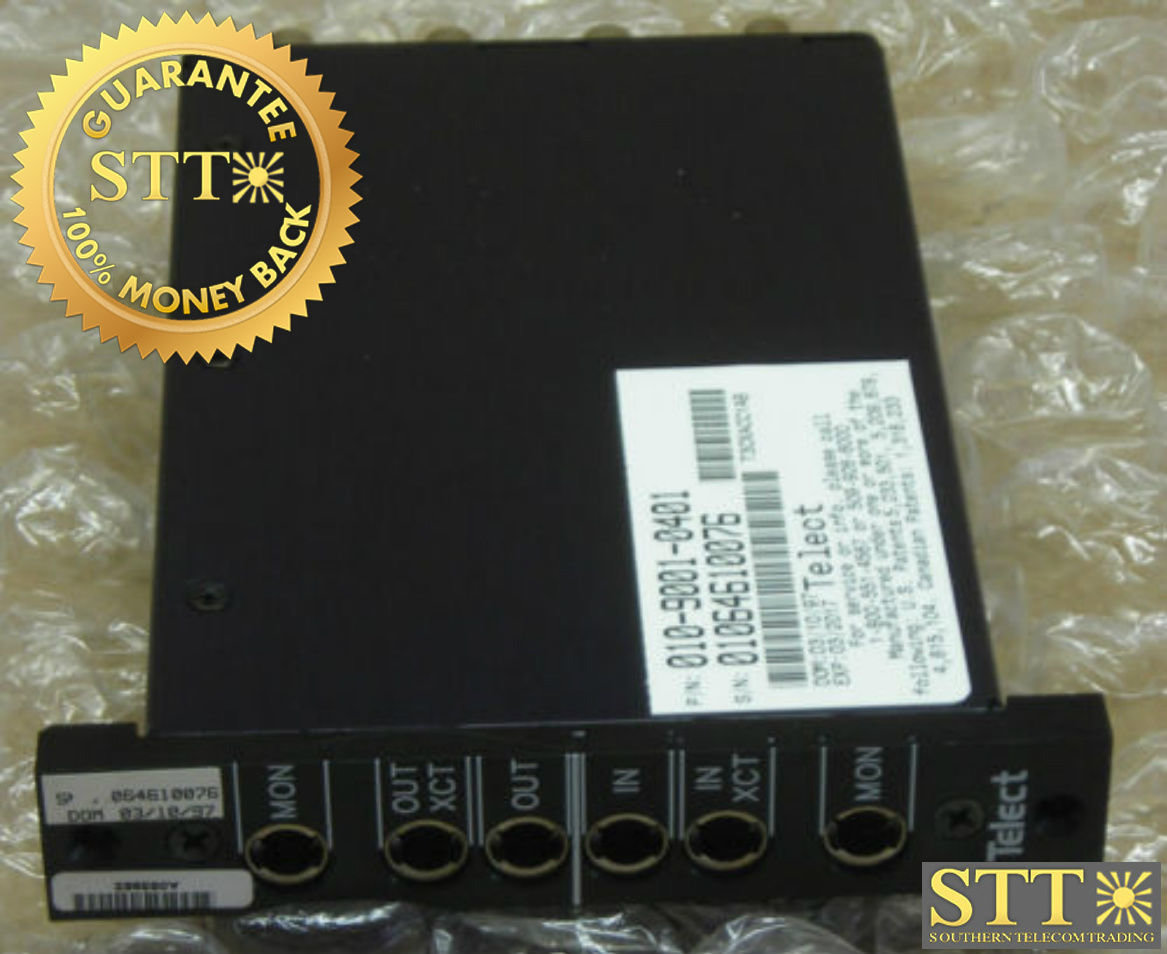 010-9001-0401 TELECT DSX-3/4 DS3 MODULE T3CXACC1AB REFURBISHED - 90 DAY WARRANTY