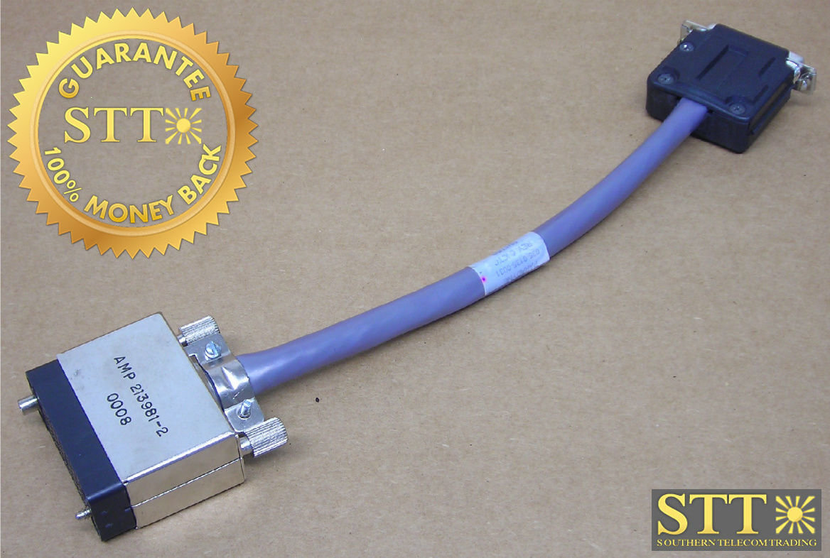 035-0135-0031 PARADYNE 22 PIN MALE TO 22 PIN FEMALE ADAPTER CABLE 11 INCH REFURBISHED - 90 DAY WARRANTY