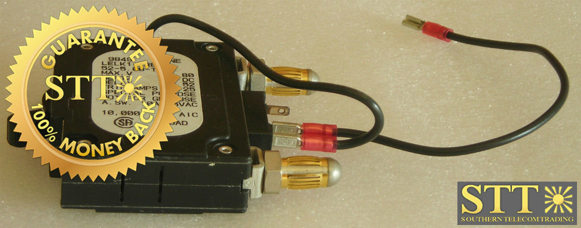 LELK1-1REC4-52-5.00-T-01 AIRPAX 5 AMP DC CIRCUIT BREAKER BULLET REFURBISHED - 90 DAY WARRANTY