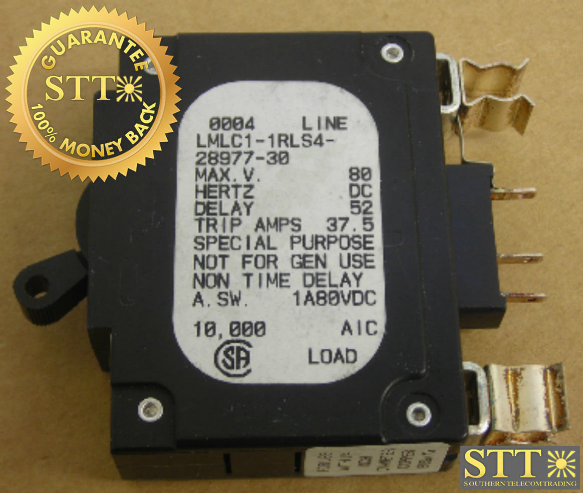 LMLC1-1RLS4-28977-30 AIRPAX 30 AMP SNAP IN BREAKER REFURBISHED - 90 DAY WARRANTY