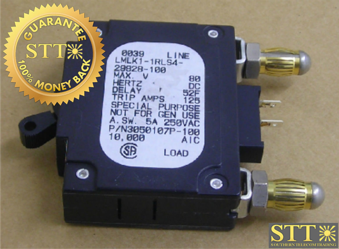 LMLK11RLS429928100 AIRPAX 100 AMP BULLET BREAKER NEW 90 DAY WARRANTY