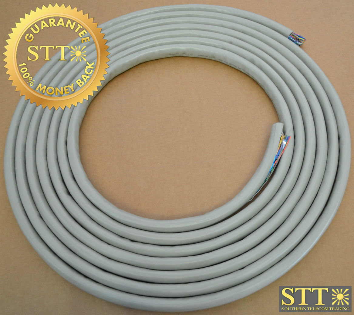 1161A SUPERIOR CABLE 100PR 24AWG SHIELDED 32FT NEW - 90 DAY WARRANTY