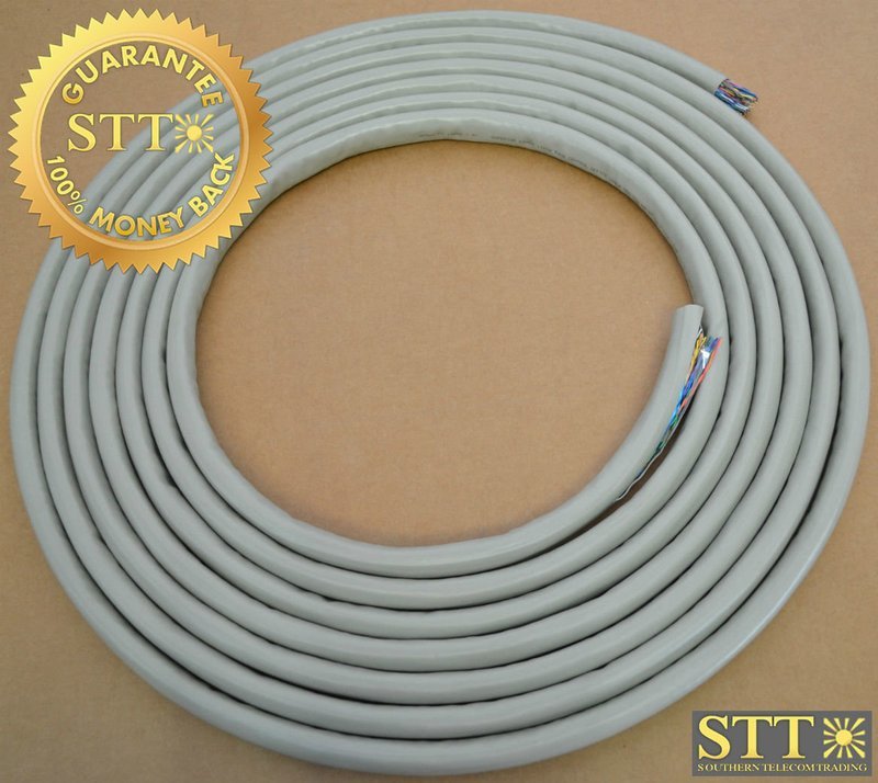 1161A SUPERIOR CABLE 100PR 24AWG SHIELDED 32FT NEW - 90 DAY WARRANTY