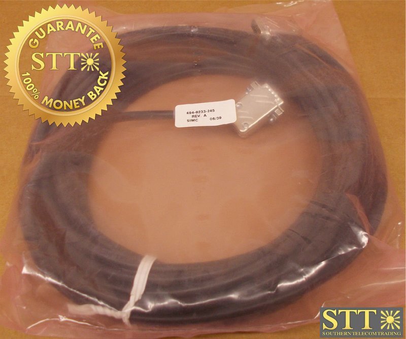 694-9233-245 ALCATEL CABLE ASSEMBLY CONNECTORIZED 163X SX 45-FT NEW - 90 DAYS WARRANTY