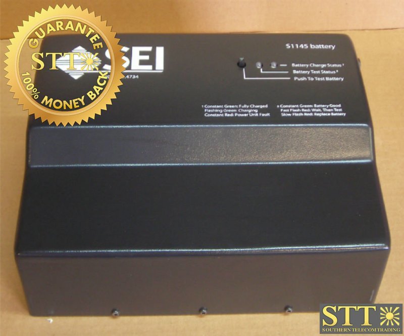 S1145B SEI BATTERY PACK OUTPUT 48 VDC 6 AMP - FUSE 250 VOLT 6 AMP NEW - 90 DAY WARRANTY