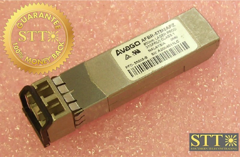 AFBR-57M5APZ AVAGO SFP 2.125 GB 850NM REFURBISHED - 90 DAY WARRANTY