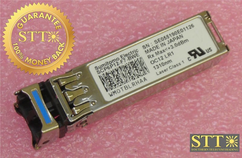 FC95700061 FUJITSU FW7500 OC-12 SFP OPTICAL TRANSCEIVER 1310NM WMOTBLRHAA REFURBISHED - 90 DAY WARRANTY