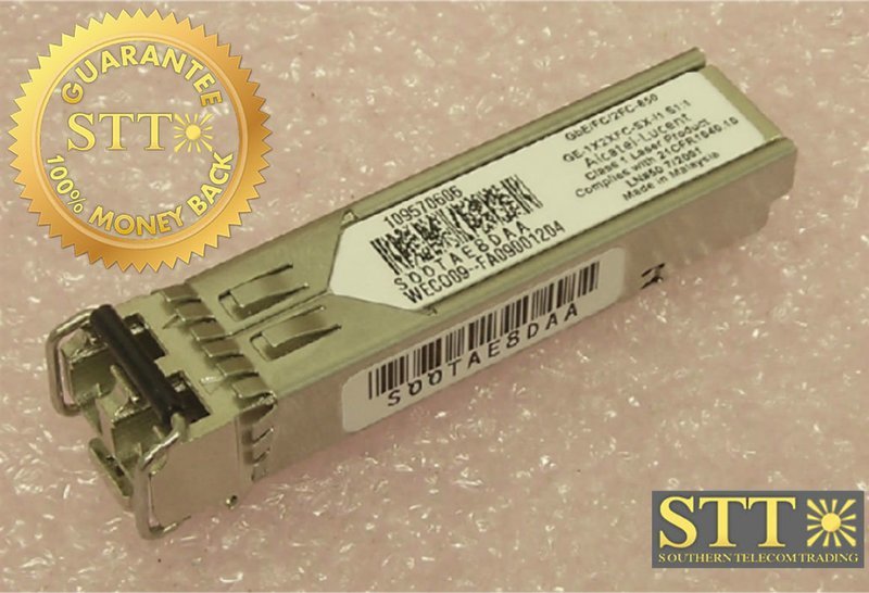 GE-1X2XFCSX-I1 LUCENT 1665 SFP OPTICAL MODULE SOOTAE8DAA CC# 109570606 REFURBISHED - 90 DAY WARRANTY