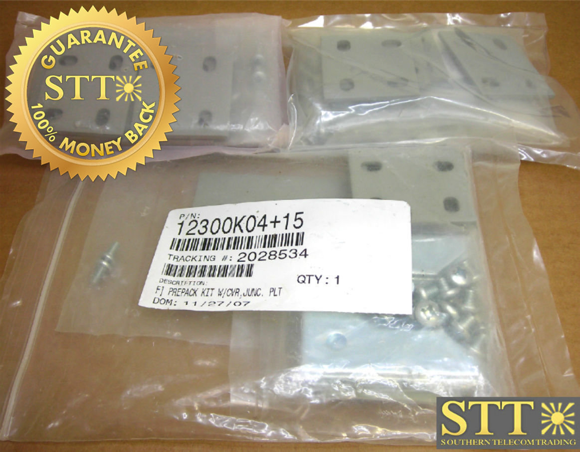 12300K04+15 HENDRY PREPACK KIT W/COVER, JUNCTION PLATE (LOT OF 3) NEW - 90 DAY WARRANTY