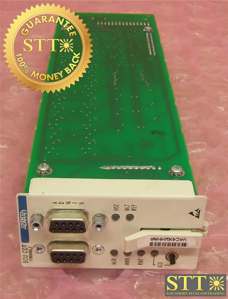 1180008L2 ADTRAN TA1500 SYST CONTROLLER UNIT W/ METALLIC LOOP TESTING VAC4XWHHAA REFURBISHED - 90 DAY WARRANTY