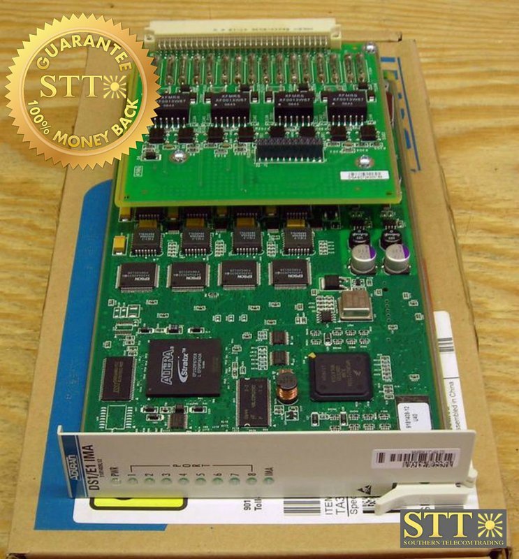 1181409L12 ADTRAN OCTAL DS1/E1 IMA CARD SIAPJTRBAA NEW - 90 DAY WARRANTY