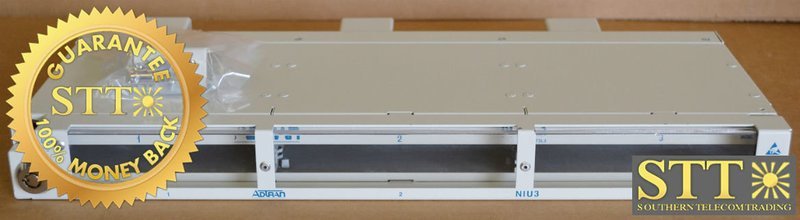 1212073L3 ADTRAN 7400/T200 DS3 NIU SHELF NCM6EFEBRA REFURBISHED - 90 DAY WARRANTY