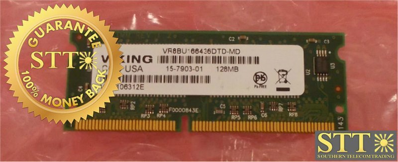 15-7903-01 CISCO 128 MB MEMORY MODULE REFURBISHED - 90 DAY WARRANTY