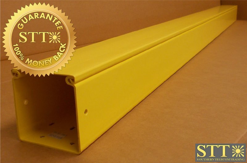 00250200DB NEWTON FIBER DUCT SOLID STRAIGHT 4&quot;X4&quot;X72&quot; PRE-DRILLED W/COVER NEW - 1 YEAR WARRANTY