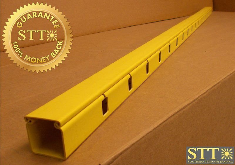 00250300DA NEWTON FIBER DUCT SLOTTED CHANNEL 2&quot; X 2&quot; W/SNAP ON COVER 6 FT NEW - 1 YEAR WARRANTY