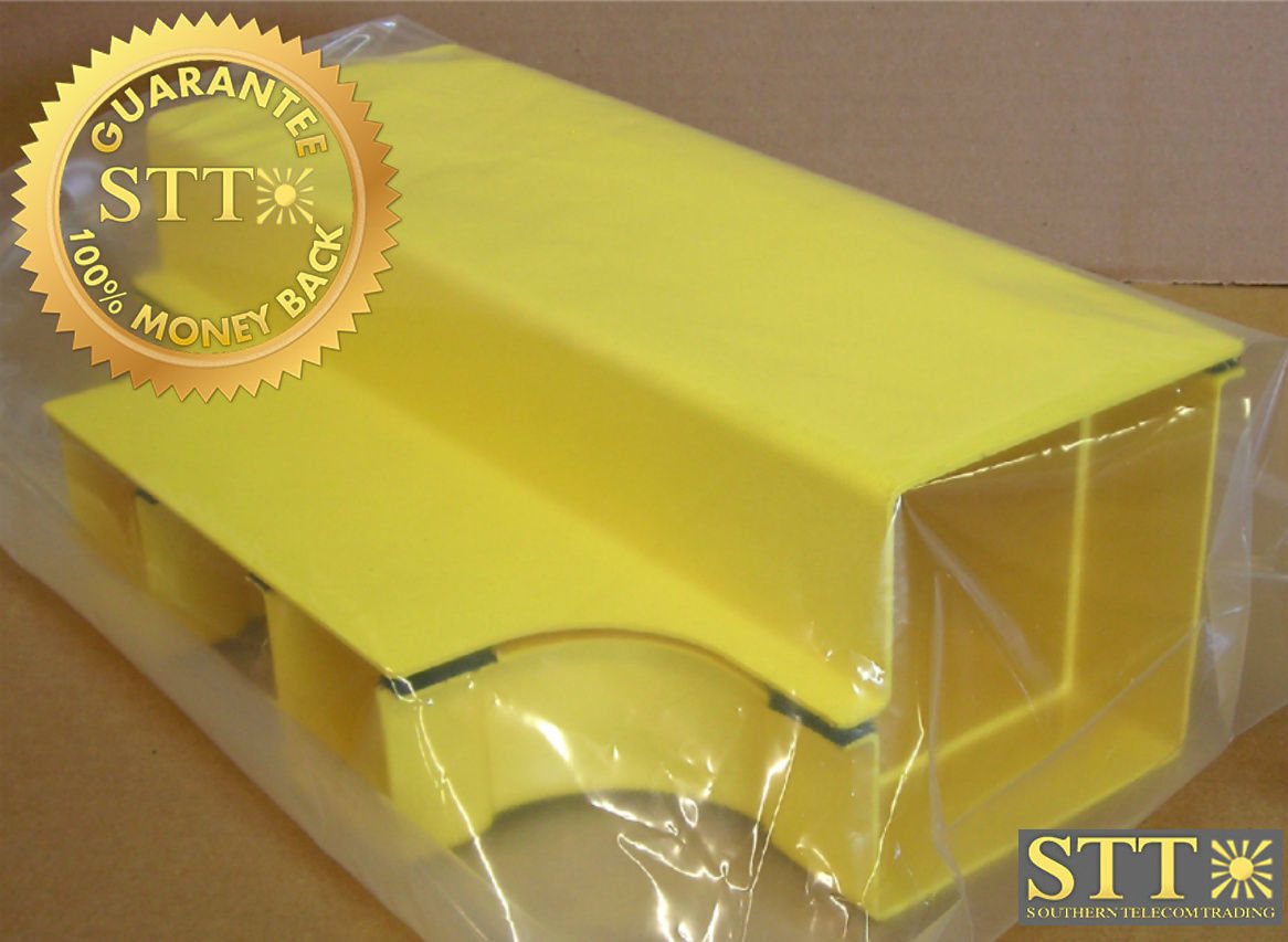 00252900DA NEWTON FIBER DUCT DUAL HORIZONTAL TEE 4-INCH TO 2-INCH NEW - 1 YEAR WARRANTY