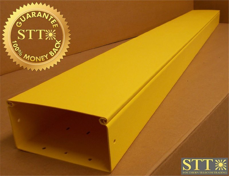 00260100DB NEWTON FIBER DUCT SOLID CHANNEL 4&quot; X 8&quot; X 72&quot; PRE-DRILLED W/CVR NEW - 1 YEAR WARRANTY