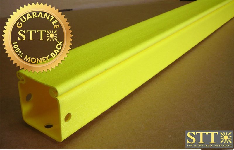 FRS-STWC-22YLP TYCO LIGHTRAX / DITEL 2X2 SOLID CHANNEL W/CVR PRE-DRILLED 6FT NEW - 1 YEAR WARRANTY