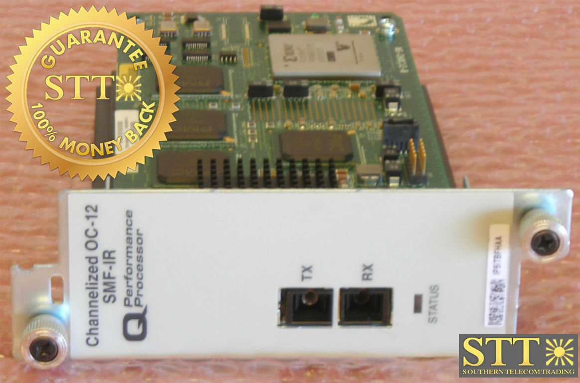 PB-1CHOC12SMIR-QPP JUNIPER M160/40E CHANNELIZED OC12 IP5ITBFHAA REFURBISHED - 90 DAY WARRANTY