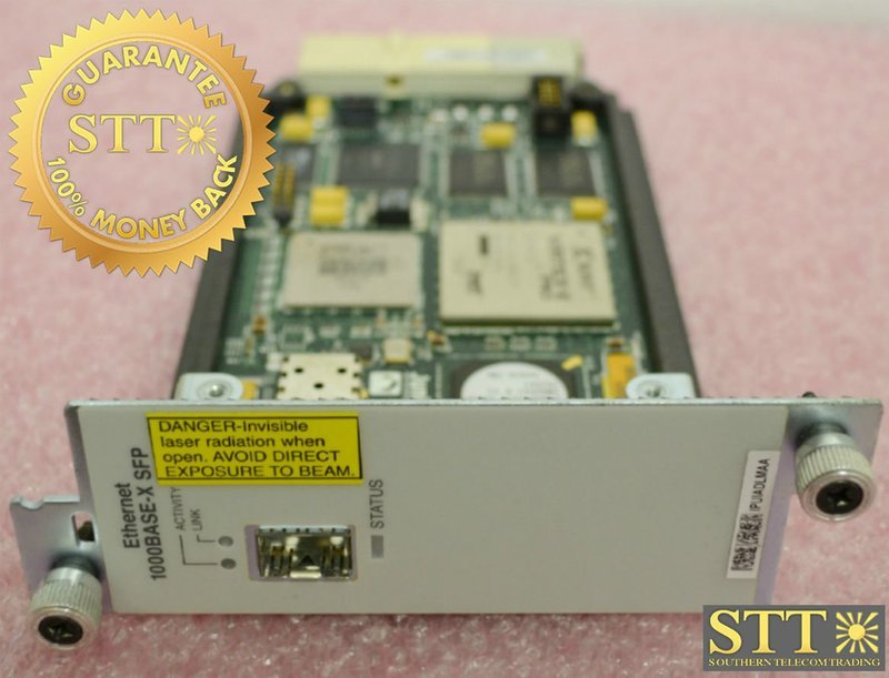 PB-1GE-SFP JUNIPER 1-PORT SFP GIGABIT ETHERNET CARD IPUIADLMAA REFURBISHED - 90 DAY WARRANTY