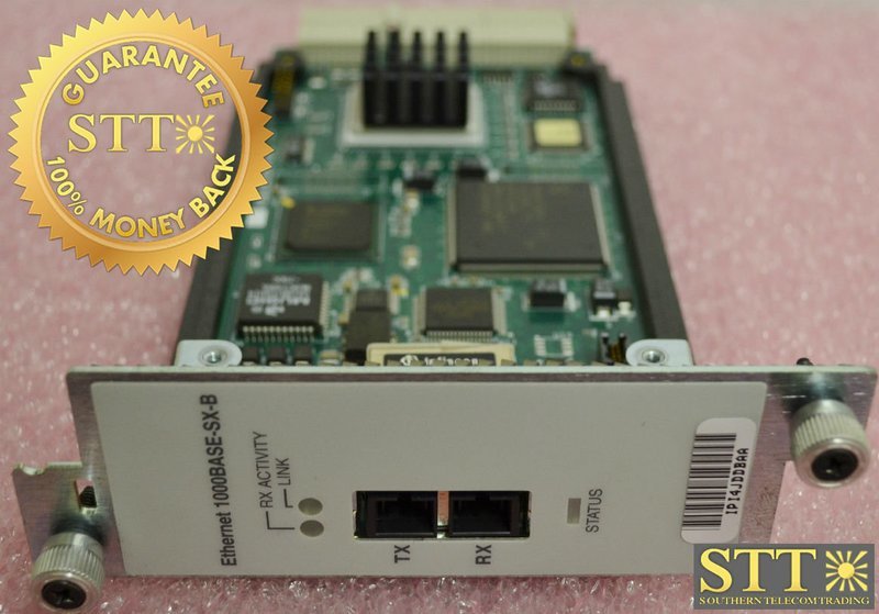 PB-1GE-SX-B JUNIPER 1 PORT GIGABIT 1000BASE-SX OPTICS PIC IPI4JDDBAA REFURBISHED - 90 DAY WARRANTY
