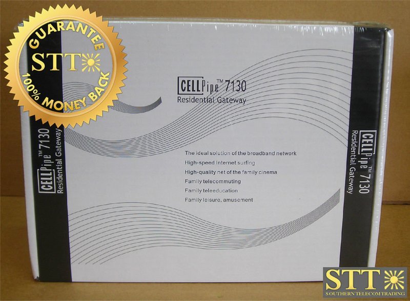 3FE00212AA ALCATEL-LUCENT CELLPIPE 7130 VDSL2 ROUTER REV 1.2 NEW - 90 DAY WARRANTY