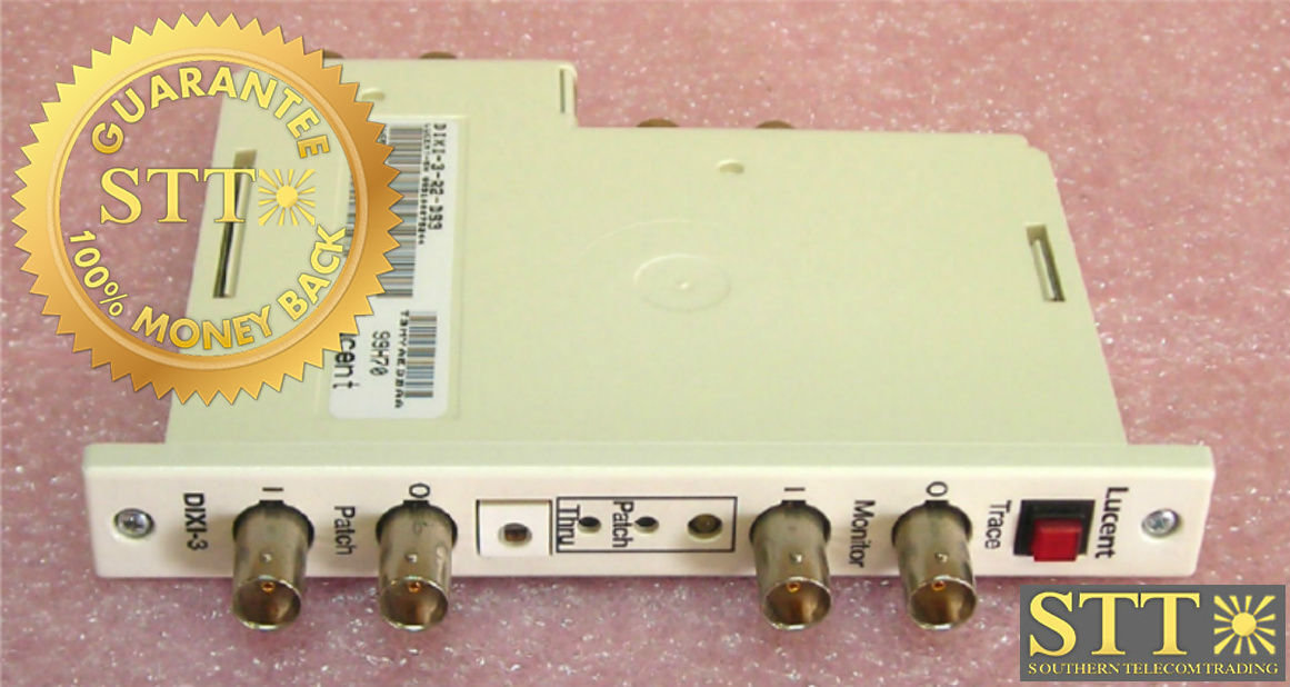 DIXI-3-R2-DS3  LUCENT DS3 CROSS CONNECT 4 PORT T3MYAEDBAA REFURBISHED - 90 DAY WARRANTY