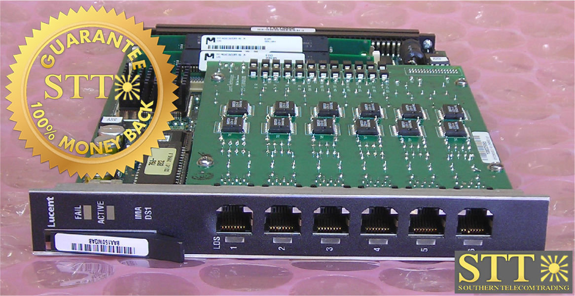 NS20N330BB LUCENT PSAX-2300 PSAX-1250/2300 6-PORT DS1 IMA MODULE BAA150WGAB REFURBISHED - 90 DAY WARRANTY
