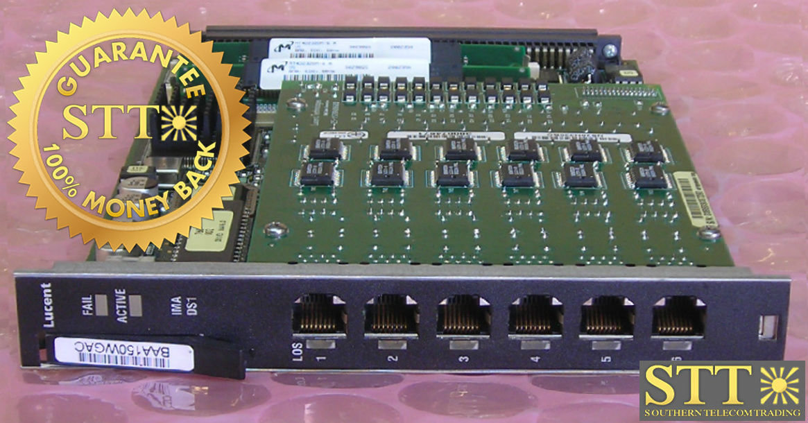 NS20N330BC LUCENT PSAX-2300 PSAX-1250/2300 6-PORT DS1 IMA MODULE BAA150WGAC REFURBISHED - 90 DAY WARRANTY