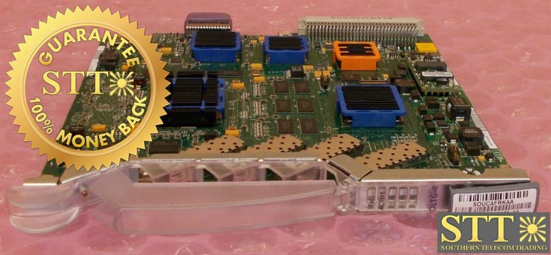 100-00658 CALIX REV-10 C7 OPTICAL LINE TERMINATION CARD OLTG-4 SOUCAFRKAA REFURBISHED - 90 DAY WARRANTY