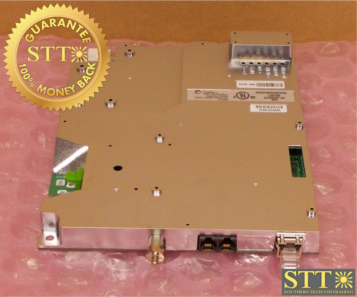 100-00693 CALIX 522 ONT 2 POTS 1 ETHERNET MODULE MOD-FP-522 BVMEAD0ARA NEW - 90 DAY WARRANTY