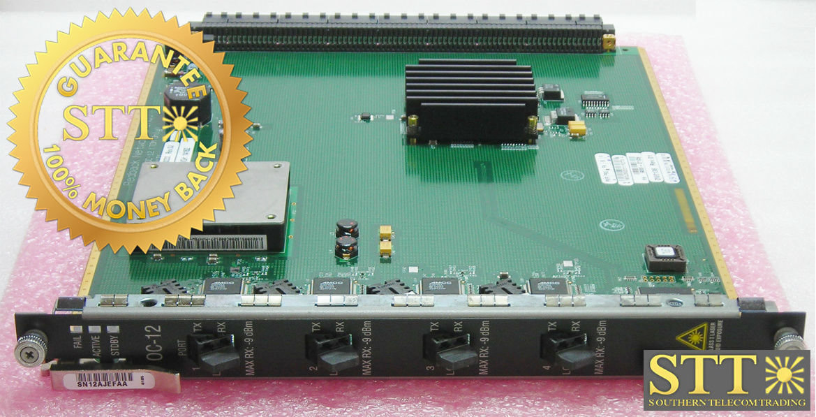 908-0105 REDBACK SMARTEDGE 800 4-PORT OC12 MODULE SN12AJEFAA NEW - 90 DAY WARRANTY
