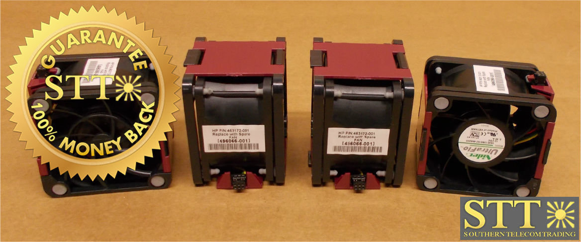 463172-001 HP PROLIANT DL380 COOLING FAN UNIT (LOT OF 4) REFURBISHED - 90 DAY WARRANTY