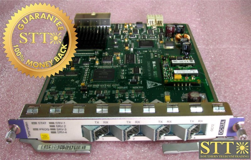 SSK2OC12A01 HUAWEI 4XOC-12 CONFIGURABLE OPTICAL INTERFACE WITHOUT OPTIC MODULE REFURBISHED - 90 DAY WARRANTY